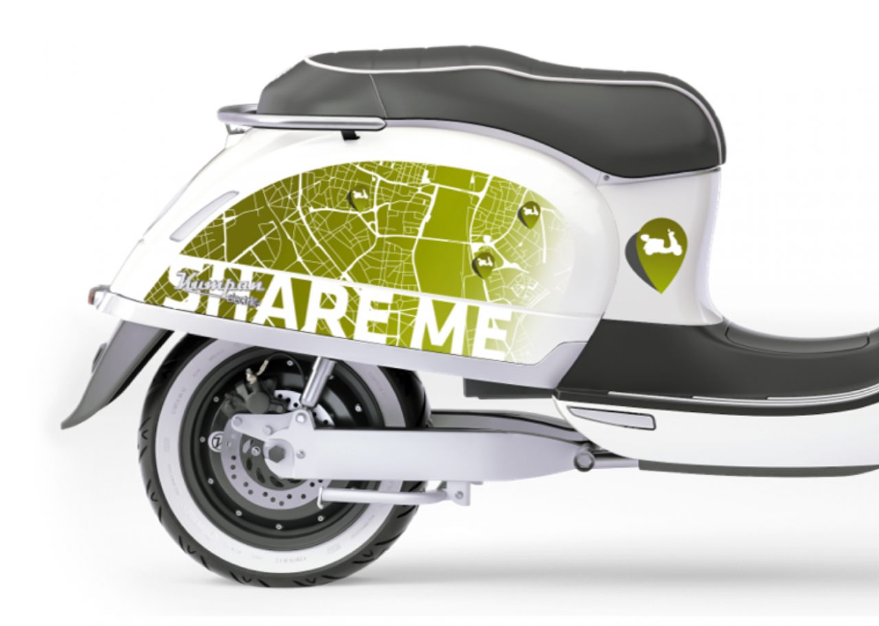 Sharing E-Roller von Kumpan electric